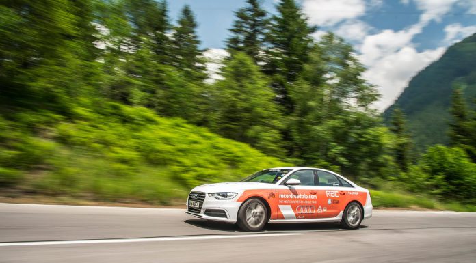 Audi A6 2.0 TDI sets Guinness World Record