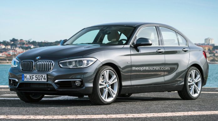 BMW 1-Series Sedan rendered