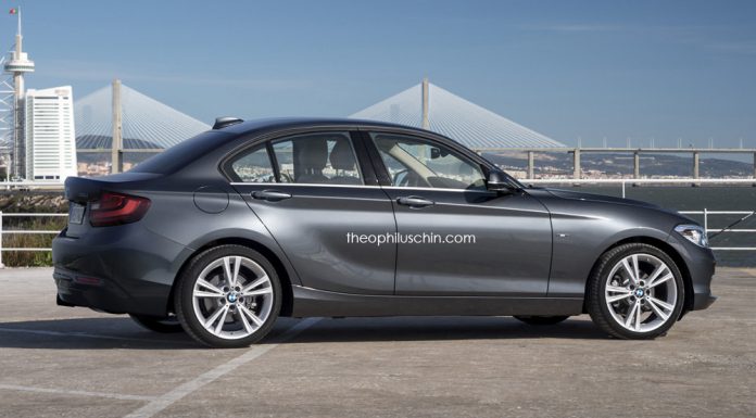 BMW 1-Series Sedan rendered