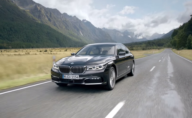 BMW 7-Series stars in official videos