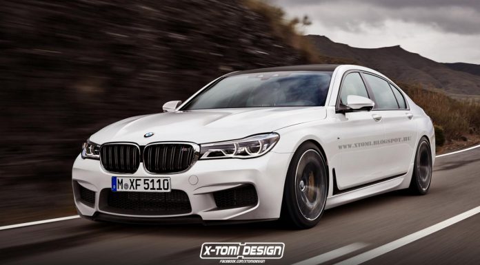 BMW M7 rendered