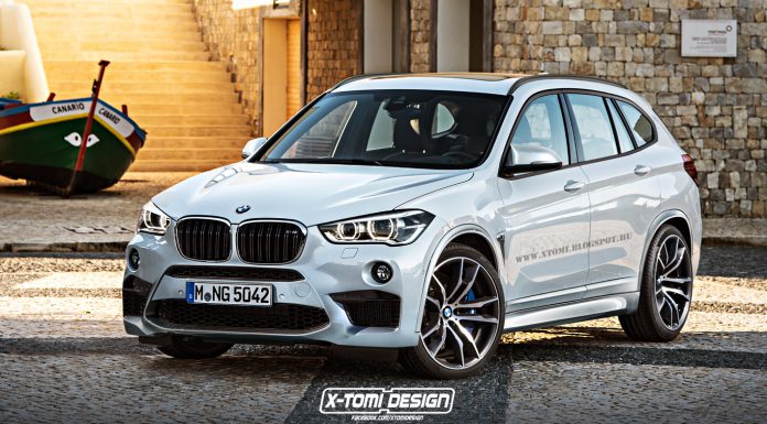 BMW X1 M rendered