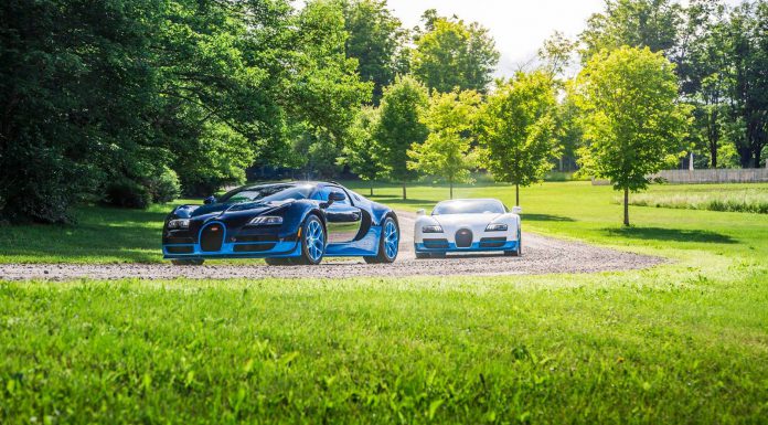 Bluegatti and Bugatti Veyron Vitesse