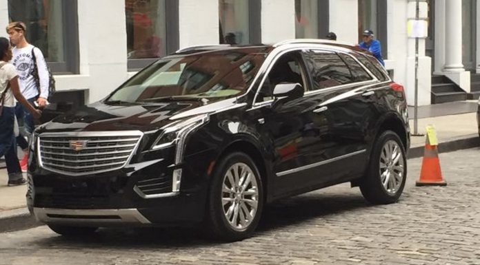 Cadillac XT5 undisguised front