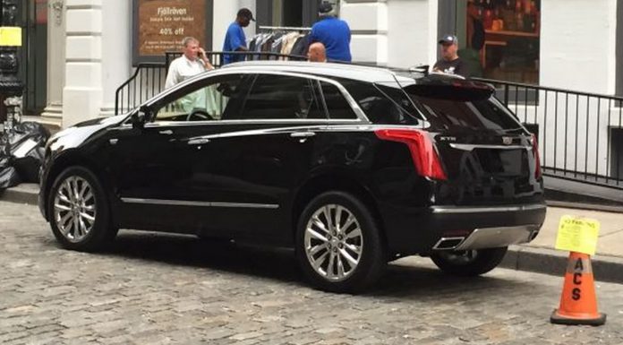 Cadillac XT5 undisguised rear