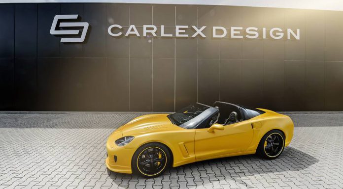 1100hp Corvette C6 Yellow Line by Carlex Design 