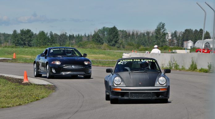 Porsche and Jaguar