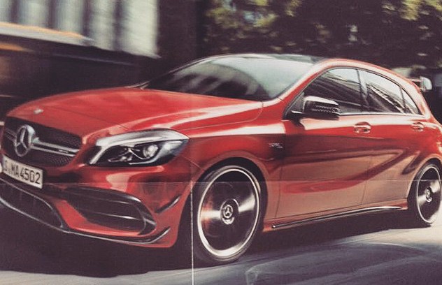 Facelifted Mercedes-Benz A45 AMG leaks