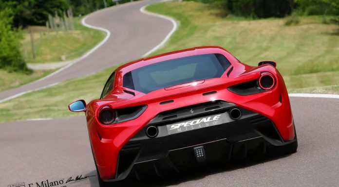 Potent Ferrari 488 Speciale renderings