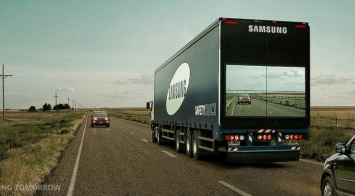 Samsung Reveals "Transparent" Truck for Safer Roads