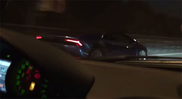 Lamborghini Huracan vs Ferrari 599 GTO race