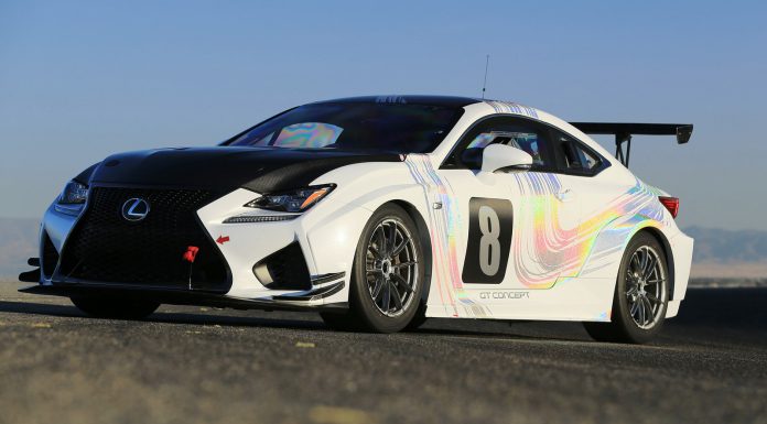 Lexus RC F GT Concept Pikes Peak front