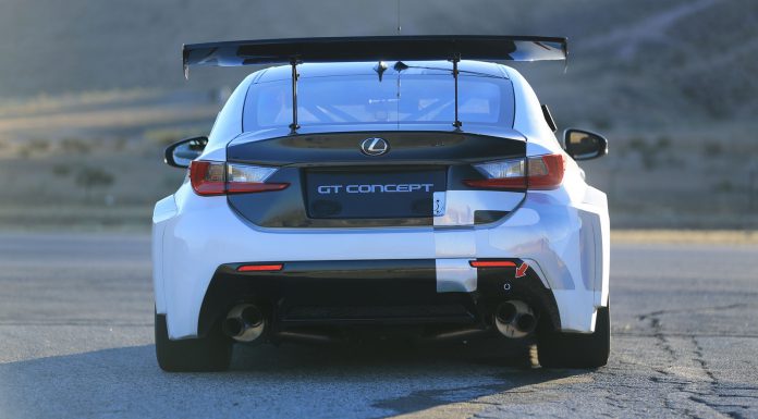 Lexus RC F GT Concept Pikes Peak front