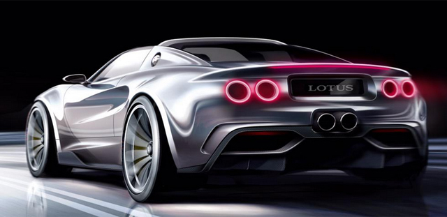 Julian Thomson designing super Lotus Elise rear