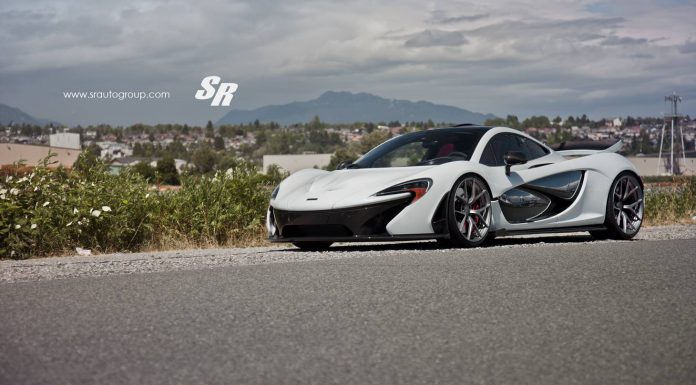 White McLaren P1 Stuns on Matte Anthracite PUR Wheels!