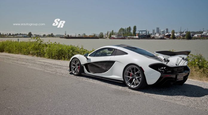 White McLaren P1