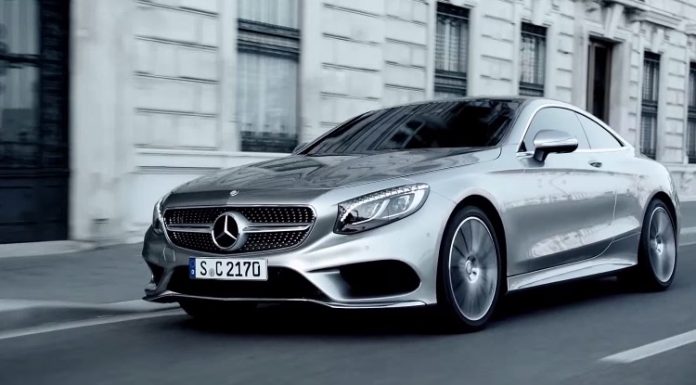 Mercedes-Benz S-Class Coupe trailer