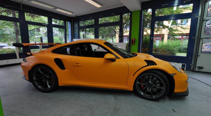 Racing Orange Matt Porsche 911 GT3 RS