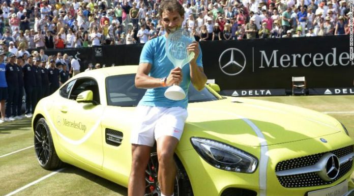 Rafael Nadal wins Mercedes-AMG GT S