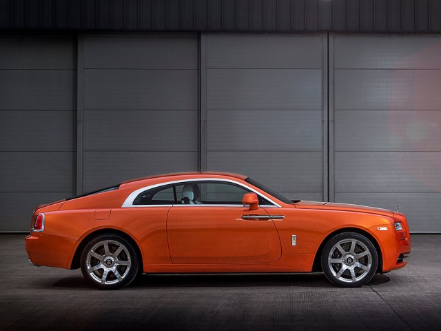 Bespoke Orange Metallic Rolls-Royce Wraith Revealed 