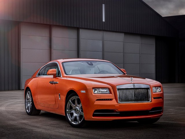 Bespoke Orange Metallic Rolls-Royce Wraith 