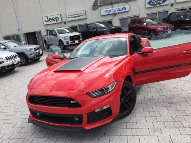 Red Roush Warrior T/C Mustang Military Special Edition 
