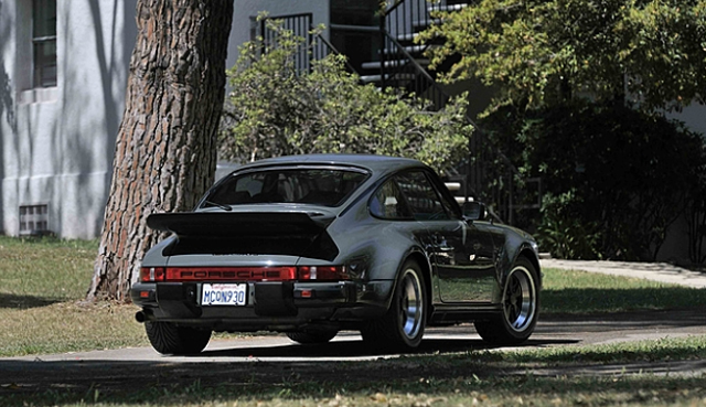 Steve McQueen's Porsche 911 Turbo auction rear