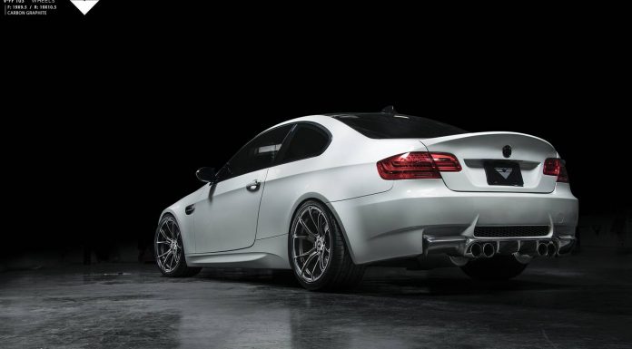 BMW E92 M3 with Vorsteiner Wheels 