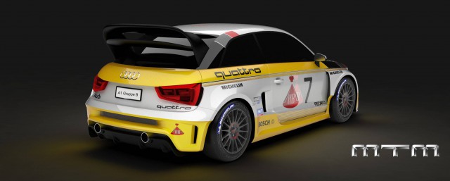 MTM Audi S1 quattro Group B Rear