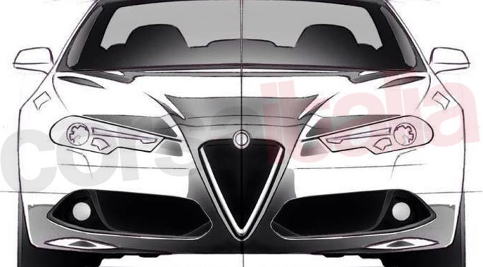 Alfa Romeo Giulia sketch