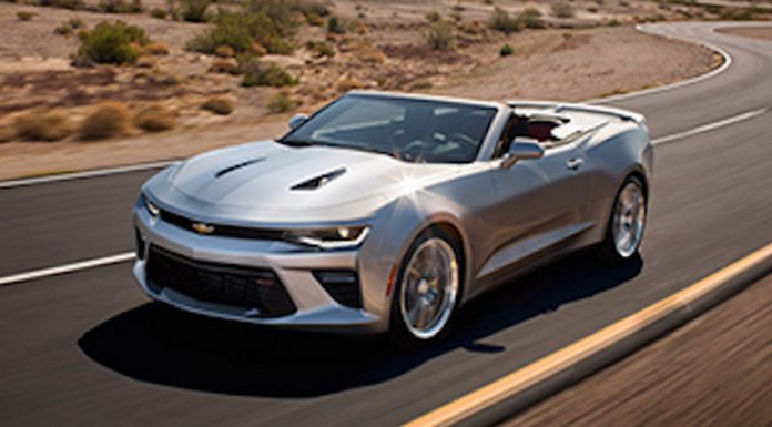 2016 Chevrolet Camaro Convertible leak front