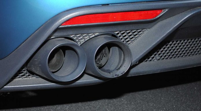 Ford Mustang Shelby GT350R exhaust