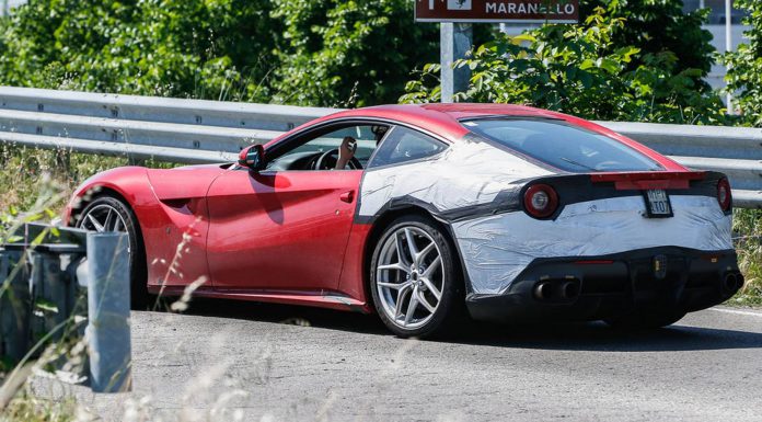 First Spy Shots of the Ferrari F12 M Emerge 