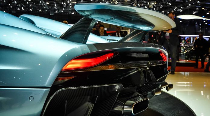 Koenigsegg Regera rear wing