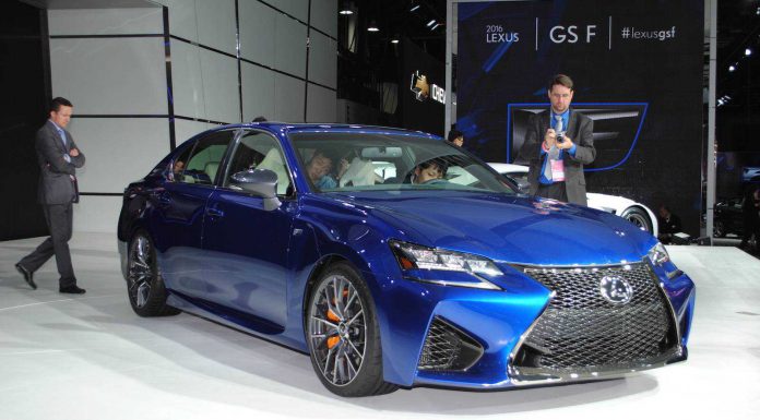 Lexus GS F making dynamic debut at Goodwood Festival of Speed 2015
