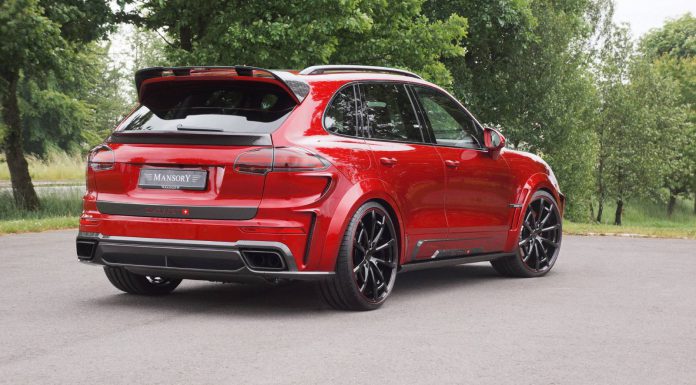 Mansory Porsche Cayenne Turbo Rear view