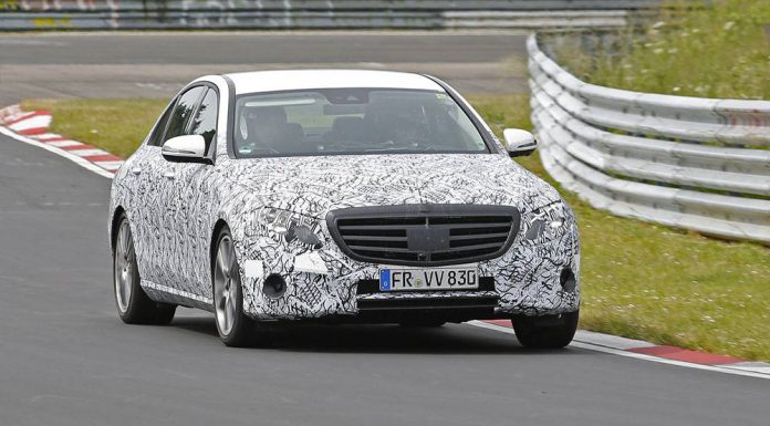 Mercedes-Benz E-Class Spy Shots From the Nurburgring