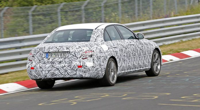 Mercedes-Benz E-Class Spy Shots From the Nurburgring