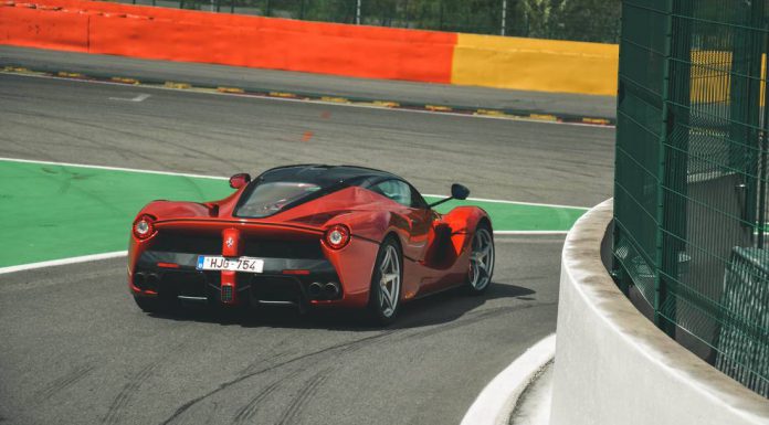 LaFerrari at Modena Track Days Spa 2015