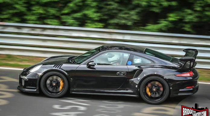 Porsche 911 GT3 RS Test Mule