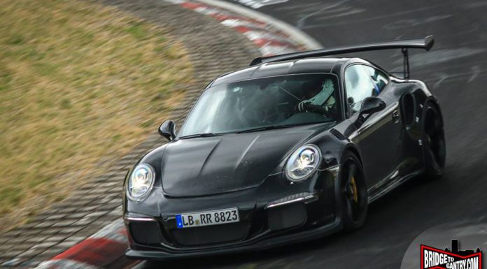 Porsche 911 GT3 RS Test Mule Goes Back to the Nurburgring 