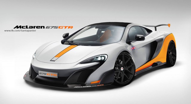 McLaren 675 GTR Comes to Life 