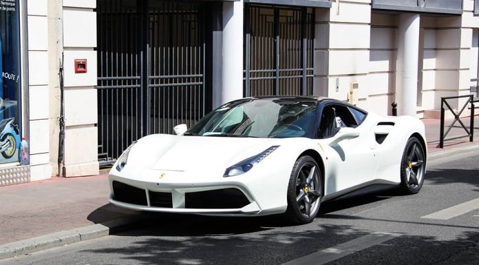 Beautiful White Ferrari 488 GTB Delivered in France 