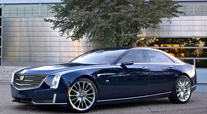 Upcoming Cadillac CT8 rendered