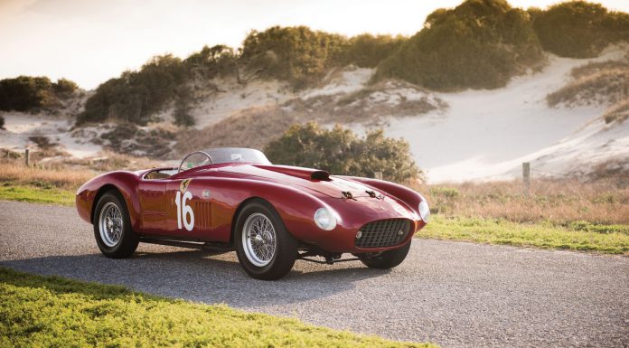 1950 Ferrari 275S340 America Barchetta Scaglietti auction frton