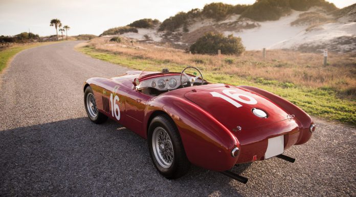 1950 Ferrari 275S340 America Barchetta Scaglietti auction rear