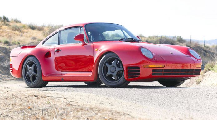 Porsche 959 heading to auction