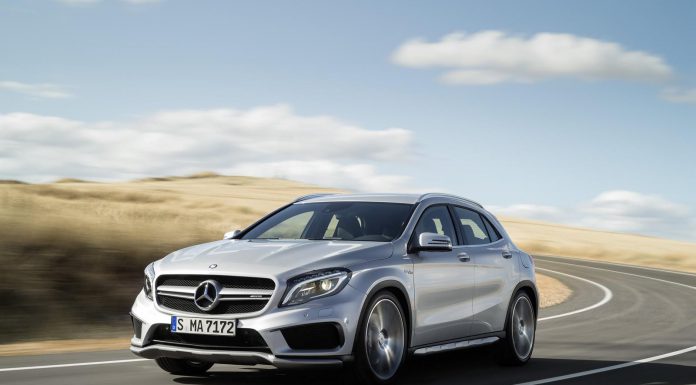 2016 Mercedes-AMG GLA45 front