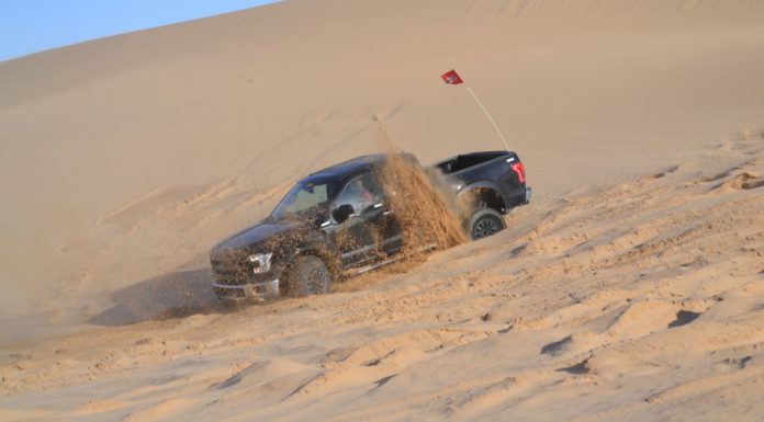 2017 Ford F-150 Raptor testing