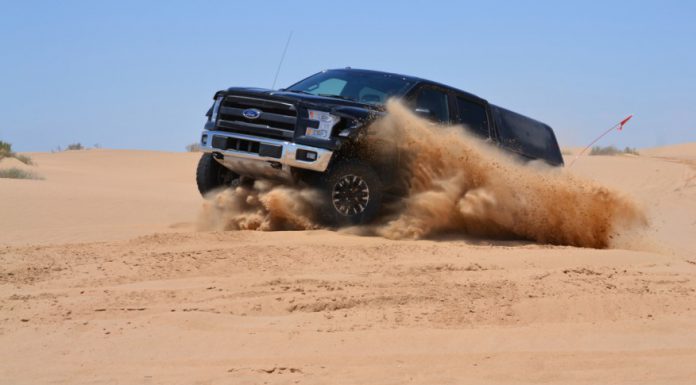 2017 Ford F-150 Raptor testing